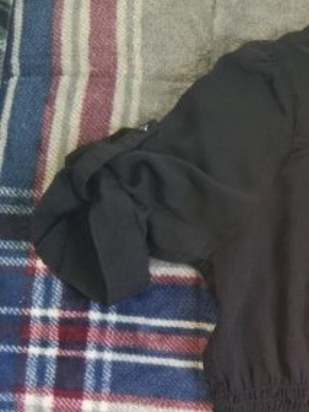 Women's Black Love Tree Button up Blouse - Picture 8 of 8